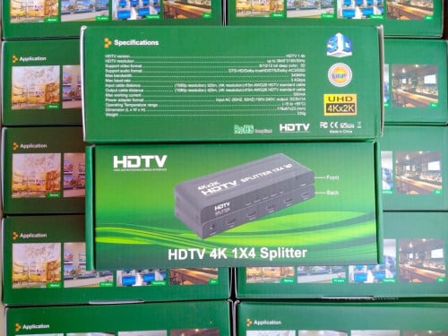 HDMI Splitter 1 to 4 (4K)​ គុណភាព​ល្អ​