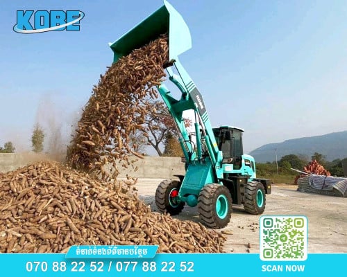 Kobe សាស័រ ចូកដំឡូង ស្រូវ ពោត គ្រាប់ចន្ទី