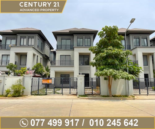 🏘 វីឡាទោល (Queen B II) ក្នុងបុរី ជីបម៉ុងលែន60ម ត្រូវការលក់បន្ទាន់ខ្លាំង