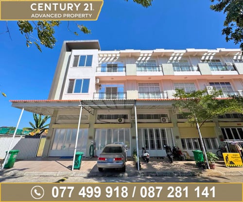 🏘 ផ្ទះអាជីវកម្ម (SH) សម្រាប់លក់ ក្នុងបុរី ហេងហៀង ផ្លូវជាតិលេខ6A