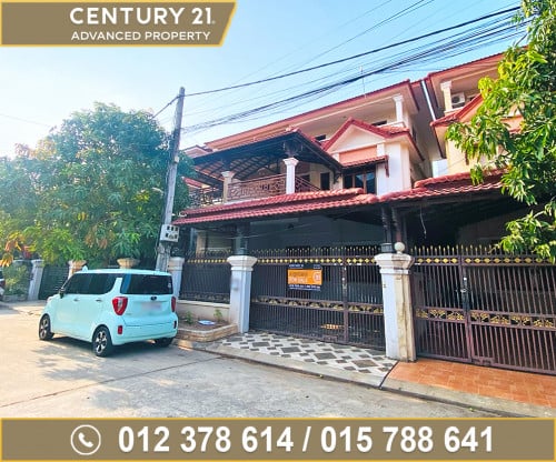 🏠 វីឡាភ្លោះ ក្នុងបុរី ពិភពថ្មី ទួលសង្កែ ត្រូវការលក់បន្ទាន់ខ្លាំង