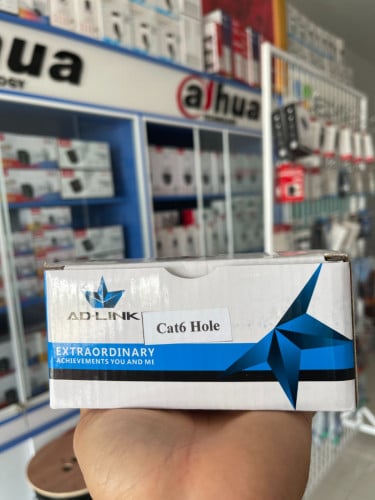 RJ45 cat6 Hole(ធ្លុះ)