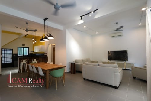 5 bedroom villa for rent in Chakto Mukh | private swimming pool