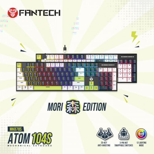 Fantech MK878S ATOM104S MORI Edition Mechanical Keyboard