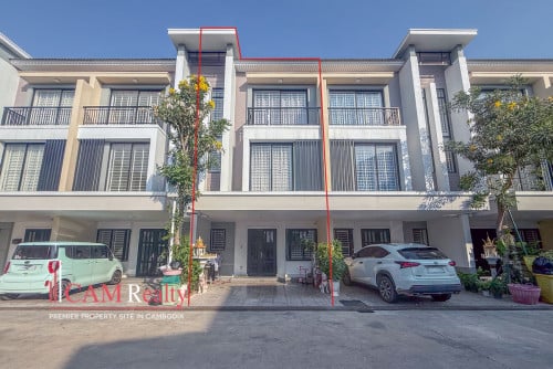 ផ្ទះវីឡាកូនកាត់សម្រាប់លក់ក្នុង បុរីប៉េងហួត បឹងស្នោរ | Peng Huoth Beoung Snor