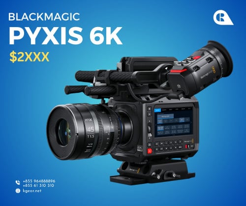 Blackmagic PYXIS 6K EF (99%)