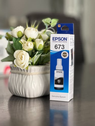 Ink Bottle Epson T6731 Black Original