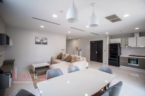 Promotion 3 Bedroom Serviced Apartment For Ren in BKK2 - Close to BKK1