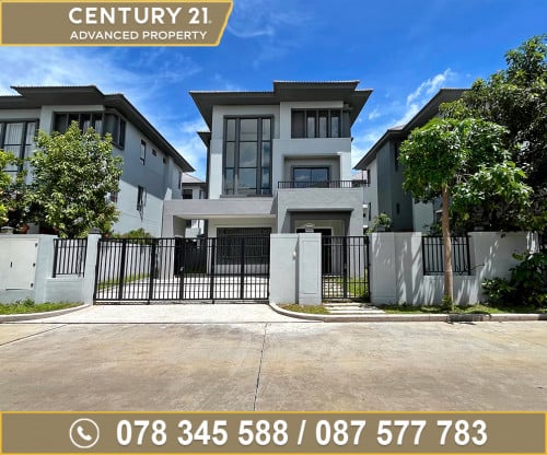 🏠 វីឡាឃ្វីន (Queen-A) សម្រាប់ជួល ក្នុងបុរី ជីបម៉ុង 598​ ផ្លូវឯកឧត្តមជាសុផារ៉ា