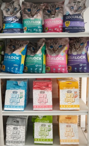 Cat Litter, Pee Pad, Cat Litter Tray, Dog bed Collection ខ្សាច់ឆ្មា