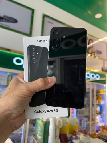 Galaxy A26(5G) Ram8G/128GB 99.999% full set box តម្លៃល្អ