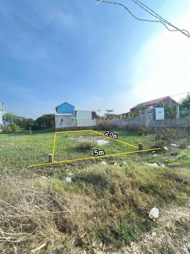 ដីដាក់លក់ក្បែរផ្សារទួលសំបូរ (ព្រៃសរ)