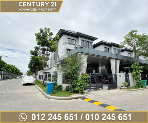 🏘 វីឡាឃ្វីន កែង (Queen-B) ក្នុងបុរី ជីបម៉ុង50ម ត្រូវការលក់បន្ទាន់ខ្លាំង