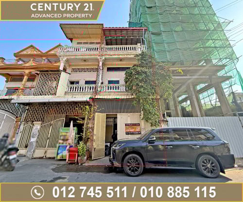 🏠 ផ្ទះល្វែង សម្រាប់ជួល នៅជិតផ្សារយូណាយ និងសាលាបឋមសិក្សាទឹកល្អក់ ខណ្ឌទួលគោក