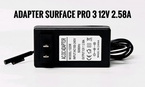 Adapter Surface Pro3 12V 2.58A