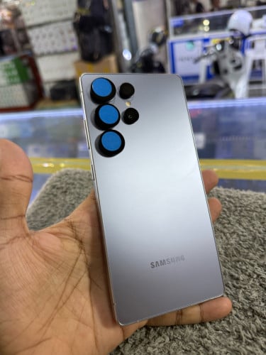 Samsung S25ultra 5G Ram12G Memory512G 99% ក្រុមហ៊ុនសុីមពីរ មានឆ្នាំងសាក