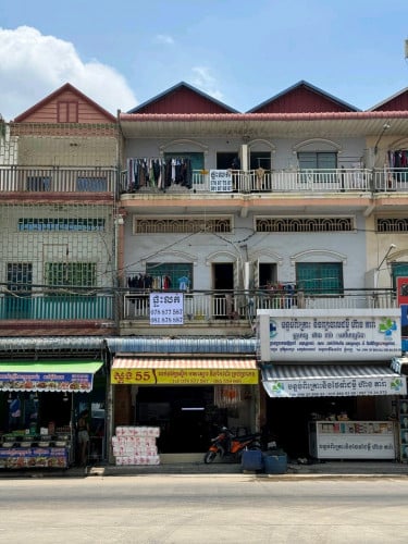 ផ្ទះលក់បន្ទាន់$204,999មុខផ្សារទួលពង្រ