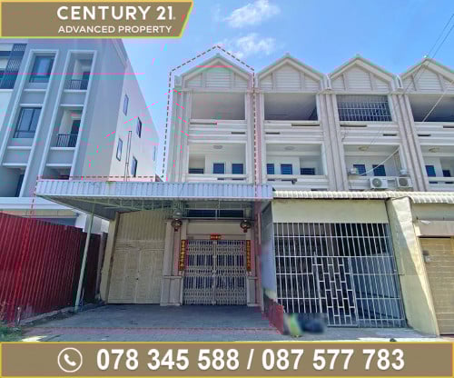 🏘 ផ្ទះល្វែង (ខាង) សម្រាប់ជួល ជិតផ្សារច្រាំងចំរះ ខណ្ឌឫស្សីកែវ