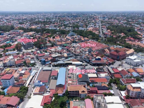 ផ្ទះល្វែងលក់ក្នុងក្រុងសៀមរាបជិត Pub Street/Flat House For Sale Near Pub Street In Siem Reap