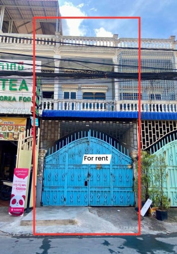 ផ្ទះអាជីវកម្មជួល សង្កាត់ ទំនប់ទឹក ជិតវាន់ដាShop house for rent at sangkat Tomnop tuek near vanda