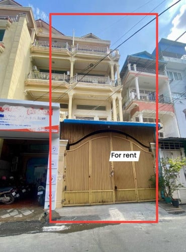 ផ្ទះអាជីវកម្ម សម្រាប់ជួលនៅ សង្កាត់ទូលទំពូងShop house for rent at sangkat Toultompong