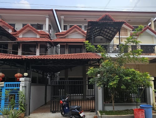 4 Bedroom Villa furnished for rent at Saensokh, ផ្ទះជួល នៅបុរីពិភពថ្មីវត្តសំរោងអណ្ដែត