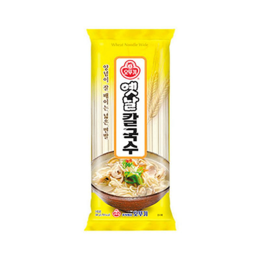 Ottogi Wheat Noodle Wide /500g