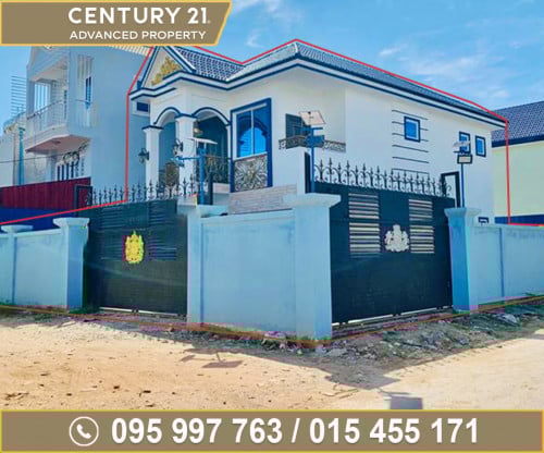  ផ្ទះវីឡា(កែង) នៅព្រែកឯង​ ជិតផ្សារចុងព្រែក​និង​សាលារៀនចុងព្រែក ត្រូវការលក់បន្ទាន់ខ្លាំង