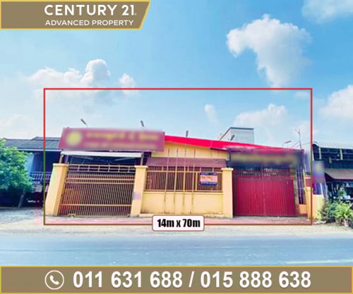 🏘 ផ្ទះ សម្រាប់ជួល នៅសង្កាត់ព្រែកថ្មី ជិតក្លឹបវាយកូនហ្គោលវឌ្ឍនៈ