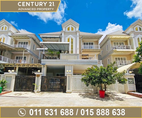 🏘 វីឡាភ្លោះ (Twin) សម្រាប់ជួល ក្នុងបុរី ហាយធិចលុច្សសារី