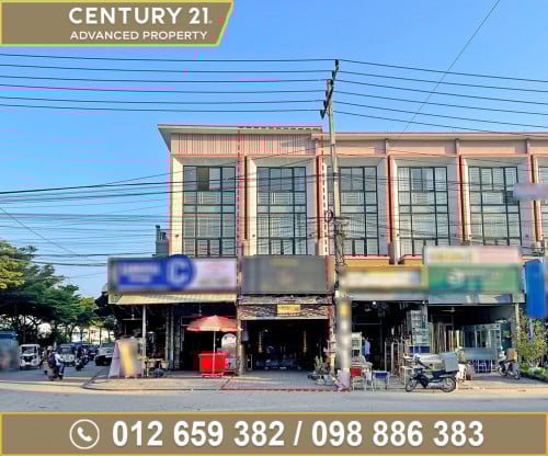 🏠 ផ្ទះអាជីវកម្ម (SH) សម្រាប់ជួល​ ក្នុងបុរី ហុងឡាយទួលពង្រ