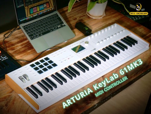 Arturia Keylab 61 MK3 MIDI Controller ~ Premium keys for modern creatives