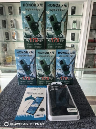 HONOR X7c តាន់គ្រប់កាលៈទេសៈមិនថាធ្លាក់ ឬ ចូលទឹក តម្លៃពិសេសត្រឹមតែ 155$