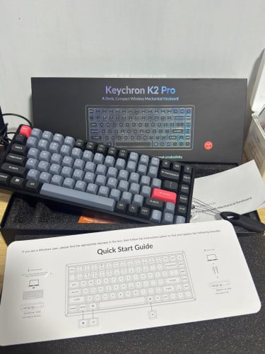 Keychron K2 Pro 99% new have box full accessories
