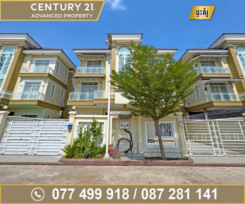 🏡 វីឡាភ្លោះ (Twin) ក្នុងបុរី ហេងហៀង​ ផ្លូវជាតិលេខ6A ត្រូវការលក់បន្ទាន់ខ្លាំង