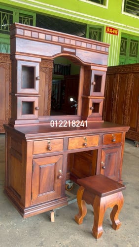 ទូសំអាងឈើធ្នង់ខ្នាតប្រវែង1.40mជំរៅ60cmកំពស់1.80m