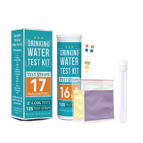 17 in 1 (Drinking) Water Tests Strips (125 Test Strips + 2 e coli tests)
