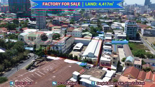 ដីកែងលក់នៅទួលគោក