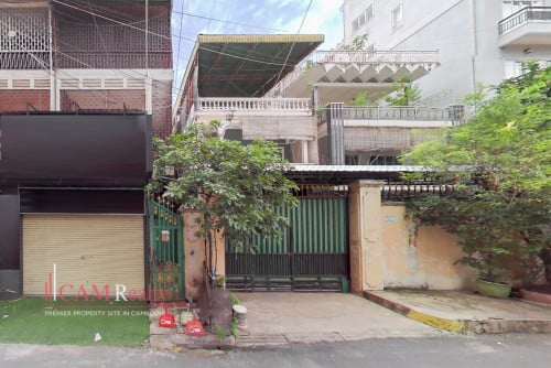 ដីមានផ្ទះសម្រាប់លក់នៅក្នងសង្កាត់បឹងកេងកង១ - Land For Sale In BKK1