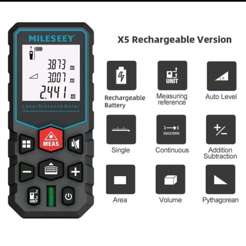 ម៉ែត្រLaser ចំងាយវាស់ 120m