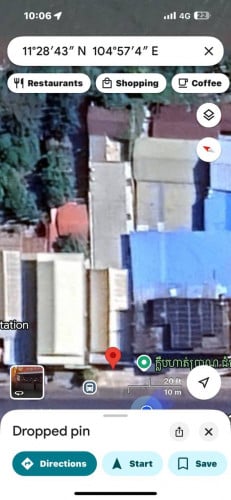 ដីលក់បន្ទន់ នៅមាត់ទន្លេតាខ្មៅ 550000$