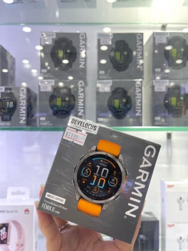 Garmin Fenix8 47mmថ្មី ធានា2ឆ្នាំ តម្លៃពិសេស