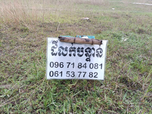 ដីលក់ក្រោមទីផ្សារ
