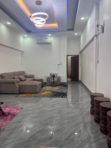 ផ្ទះជួលនៅក្រោយវត្តសន្សំកុសល រស់នៅបែបលំហែរស្រស់ស្រាយ បរិយាកាសល្អ