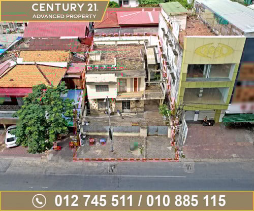 🏠 វីឡា សម្រាប់ជួល នៅលើមហាវិថីព្រះសីហនុ ជិតស្ដុបពេទ្យចិន