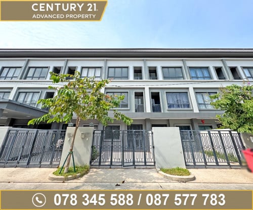 🏘 វីឡាកូនកាត់ (LASII) សម្រាប់ជួល ក្នុងបុរី ជីបម៉ុង6A