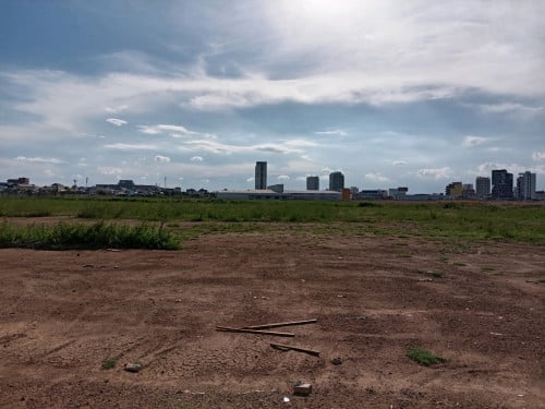 Corner land for rent