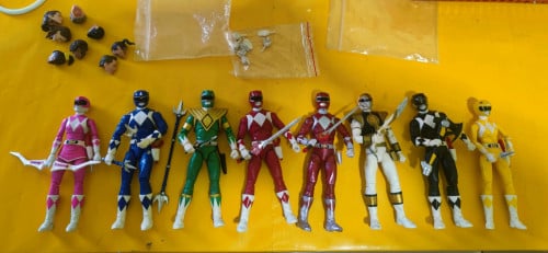 8 Power Ranger Toys Brand Hasbro Scale 1:12