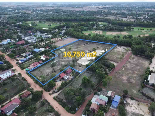 ដីលក់ក្នុងក្រុងសៀមរាបជិត​ Angkor Golf / Land for Sale in Siem Reap Near Angkor Golf