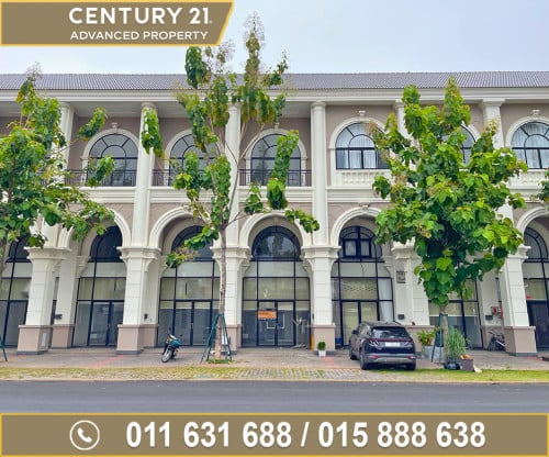 🏘 ផ្ទះអាជីវកម្ម (SH-E) សម្រាប់ជួល នៅលើផ្លូវធំ Sunrise ក្នុងបុរី​ ប៉េងហួតបឹងស្នោ